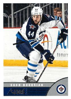 #538 Zach Bogosian - Winnipeg Jets - 2013-14 Score Hockey