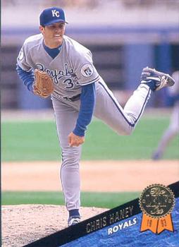 #538 Chris Haney - Kansas City Royals - 1993 Leaf Baseball