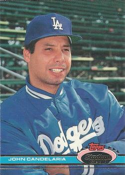 #538 John Candelaria - Los Angeles Dodgers - 1991 Stadium Club Baseball