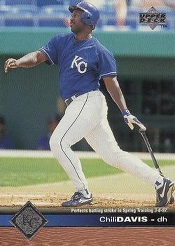 #538 Chili Davis - Kansas City Royals - 1997 Upper Deck Baseball