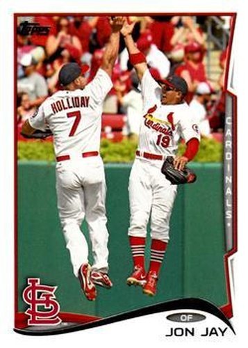#538 Jon Jay - St. Louis Cardinals - 2014 Topps Baseball