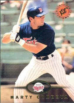 #538 Marty Cordova - Minnesota Twins - 1995 Stadium Club Baseball