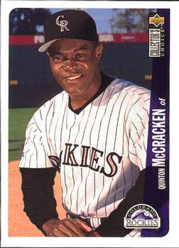 #538 Quinton McCracken - Colorado Rockies - 1996 Collector's Choice Baseball
