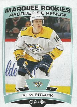 #538 Rem Pitlick - Nashville Predators - 2019-20 O-Pee-Chee Hockey