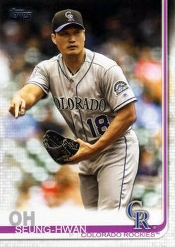 #538 Seung-Hwan Oh - Colorado Rockies - 2019 Topps Baseball