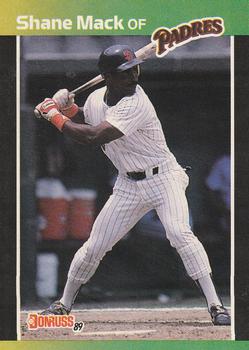 #538 Shane Mack - San Diego Padres - 1989 Donruss Baseball