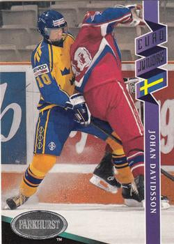 #538 Johan Davidsson - Sweden - 1993-94 Parkhurst Hockey