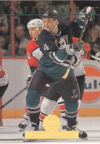 #538 David Williams - Anaheim Mighty Ducks - 1994-95 Leaf Hockey