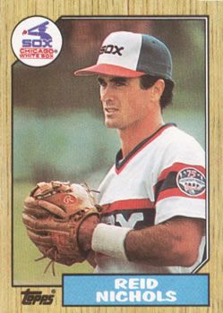 #539 Reid Nichols - Chicago White Sox - 1987 Topps Baseball