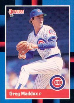 #539 Greg Maddux - Chicago Cubs - 1988 Donruss Baseball
