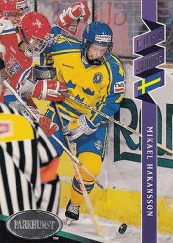 #539 Mikael Hakansson - Sweden - 1993-94 Parkhurst Hockey