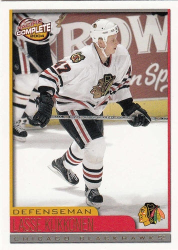 #539 Lasse Kukkonen - Chicago Blackhawks - 2003-04 Pacific Complete Hockey