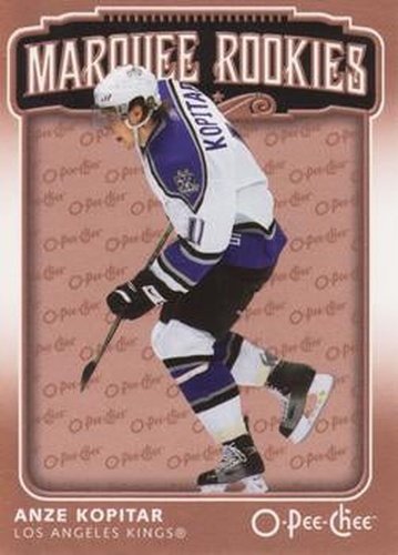 #539 Anze Kopitar - Los Angeles Kings - 2006-07 O-Pee-Chee Hockey