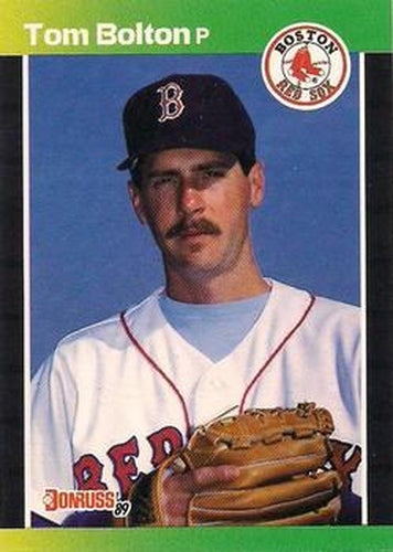 #539 Tom Bolton - Boston Red Sox - 1989 Donruss Baseball