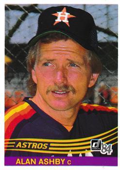 #539 Alan Ashby - Houston Astros - 1984 Donruss Baseball
