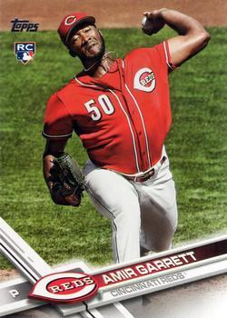#539 Amir Garrett - Cincinnati Reds - 2017 Topps Baseball