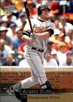 #539 Aubrey Huff - Baltimore Orioles - 2009 Upper Deck Baseball