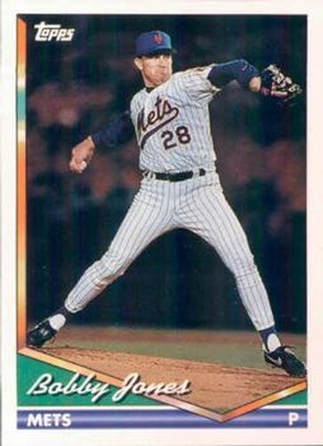 #539 Bobby Jones - New York Mets - 1994 Topps Baseball