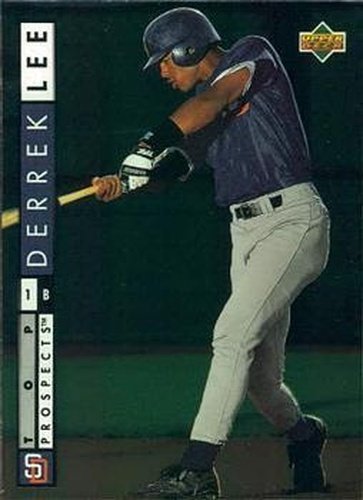 #539 Derrek Lee - San Diego Padres - 1994 Upper Deck Baseball