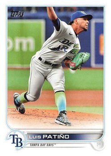 #539 Luis Patiño - Tampa Bay Rays - 2022 Topps Baseball