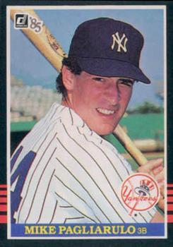 #539 Mike Pagliarulo - New York Yankees - 1985 Donruss Baseball