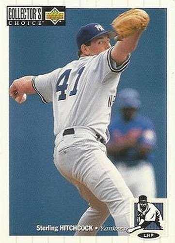 #539 Sterling Hitchcock - New York Yankees - 1994 Collector's Choice Baseball