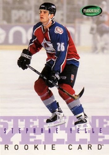 #539 Stephane Yelle - Colorado Avalanche - 1995-96 Parkhurst International Hockey