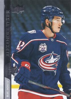 #539 Alexandre Texier - Columbus Blue Jackets - 2020-21 Upper Deck Hockey