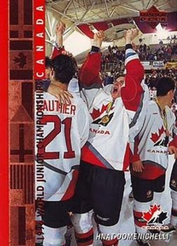 #539 Hnat Domenichelli - Canada - 1995-96 Upper Deck Hockey