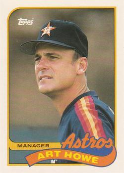 #53T Art Howe - Houston Astros - 1989 Topps Traded Baseball