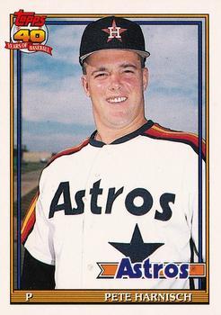 #53T Pete Harnisch - Houston Astros - 1991 Topps Traded Baseball