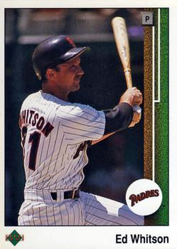 #453 Ed Whitson - San Diego Padres - 1989 Upper Deck Baseball