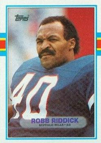 #53 Robb Riddick - Buffalo Bills - 1989 Topps Football