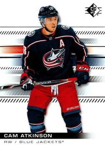 #53 Cam Atkinson - Columbus Blue Jackets - 2019-20 SP Hockey