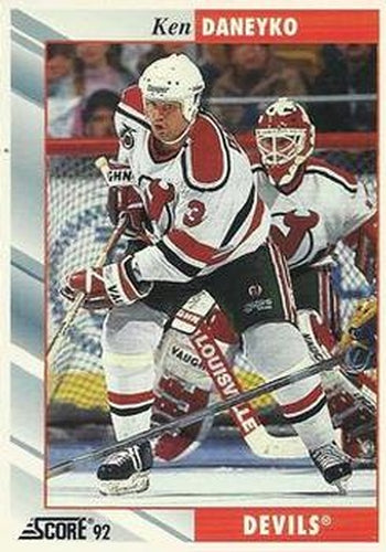 #53 Ken Daneyko - New Jersey Devils - 1992-93 Score USA Hockey