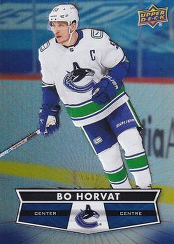 #53 Bo Horvat - Vancouver Canucks - 2021-22 Upper Deck Tim Hortons Hockey