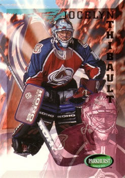 #53 Jocelyn Thibault - Colorado Avalanche - 1995-96 Parkhurst International Hockey