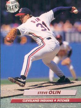 #53 Steve Olin - Cleveland Indians - 1992 Ultra Baseball