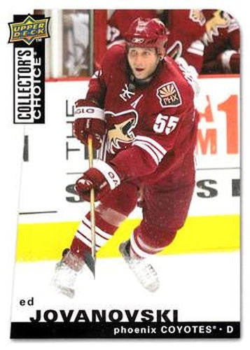 #53 Ed Jovanovski - Phoenix Coyotes - 2008-09 Collector's Choice Hockey