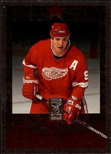 #53 Sergei Fedorov - Detroit Red Wings - 1995-96 Donruss Elite Hockey