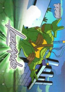 #53 Logo Card - 2003 Fleer Teenage Mutant Ninja Turtles