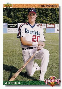#53 Tom Nevers - Houston Astros - 1992 Upper Deck Baseball