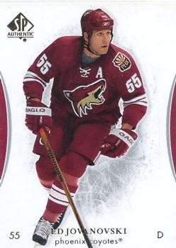 #53 Ed Jovanovski - Phoenix Coyotes - 2007-08 SP Authentic Hockey