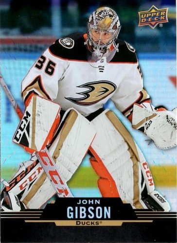 #53 John Gibson - Anaheim Ducks - 2020-21 Upper Deck Tim Hortons Hockey
