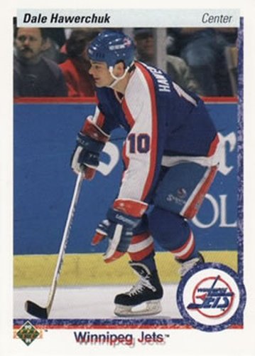 #53 Dale Hawerchuk - Winnipeg Jets - 1990-91 Upper Deck Hockey