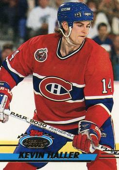 #53 Kevin Haller - Montreal Canadiens - 1993-94 Stadium Club Hockey