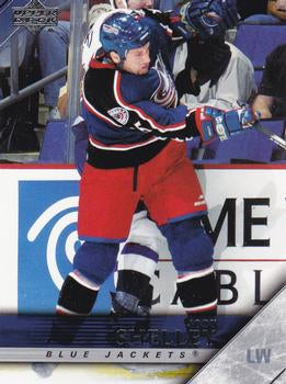 #53 Jody Shelley - Columbus Blue Jackets - 2005-06 Upper Deck Hockey