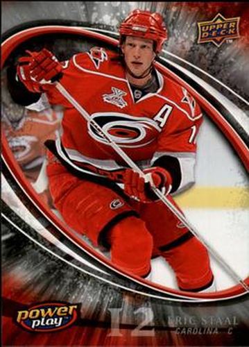 #53 Eric Staal - Carolina Hurricanes - 2008-09 Upper Deck Power Play Box Set Hockey