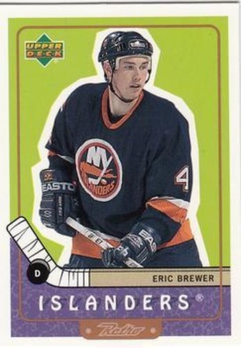 #53 Eric Brewer - New York Islanders - 1999-00 Upper Deck Retro Hockey