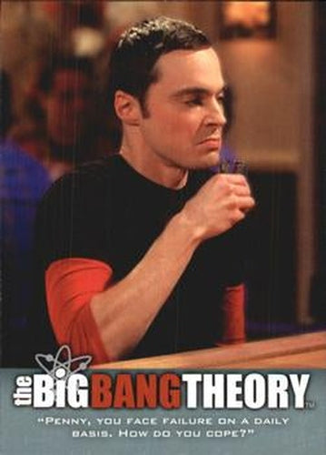 #53 "Penny, you face failure on a daily basis. How do - 2013 Big Bang Theory Seasons 3 & 4